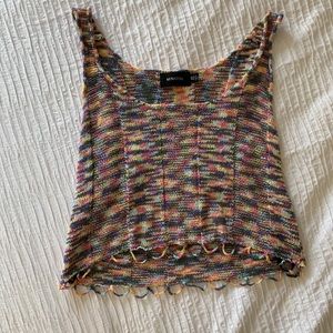Multicolored Knit top